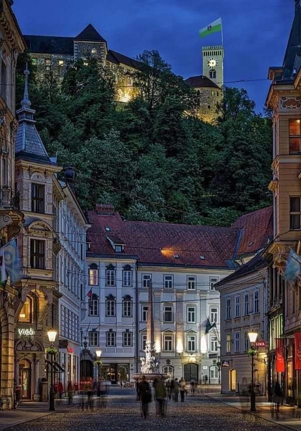 Apartment In The Heart Of Lubiana Esterno foto